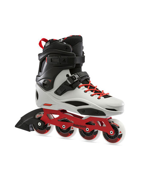 PATINES RB PRO X GRIS/WARM ROJO