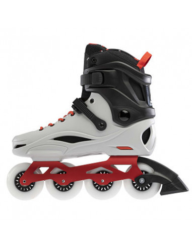 PATINES RB PRO X GRIS/WARM ROJO