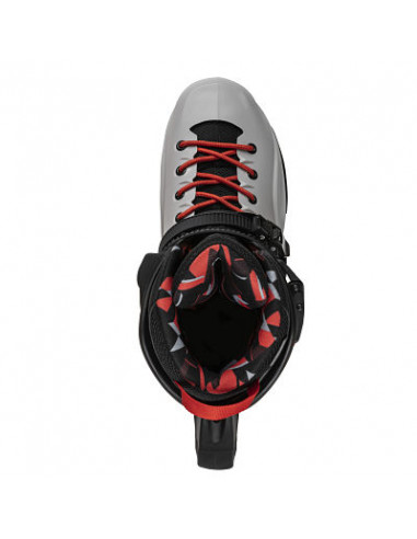 PATINES RB PRO X GRIS/WARM ROJO