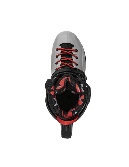 PATINES RB PRO X GRIS/WARM ROJO