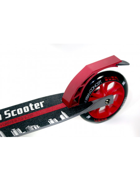 KRF SCOOTER URBAN CITY 145 REVOLUTION PLATA/BURDEOS