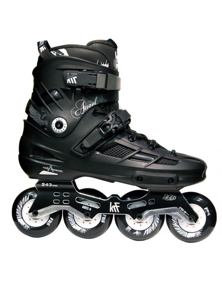KRF PATÍN FREESKATE ANGEL 4×80 NEGRO/NEGRO