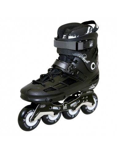 KRF PATÍN FREESKATE ANGEL 4×80 NEGRO/NEGRO