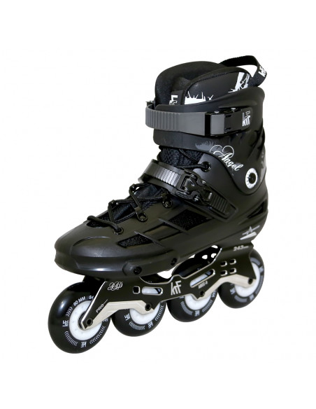 KRF PATÍN FREESKATE ANGEL 4×80 NEGRO/NEGRO