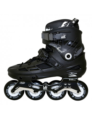 KRF PATÍN FREESKATE ANGEL 4×80 NEGRO/NEGRO