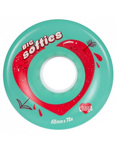 CHAYA RUEDAS BIG SOFTIE´S TURQUESA