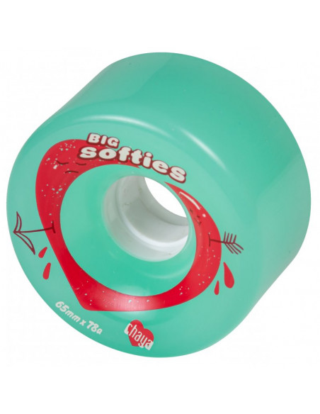 CHAYA RUEDAS BIG SOFTIE´S TURQUESA