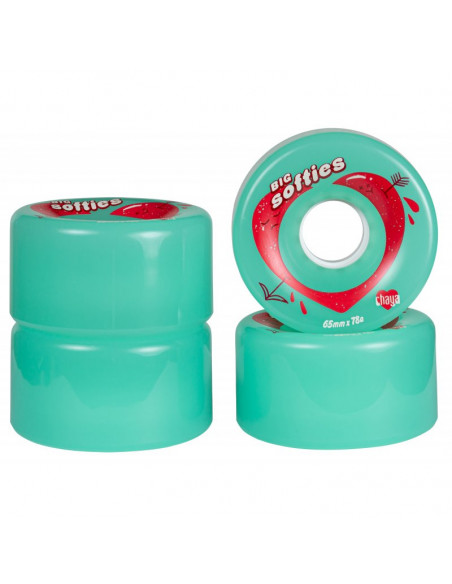 CHAYA RUEDAS BIG SOFTIE´S TURQUESA