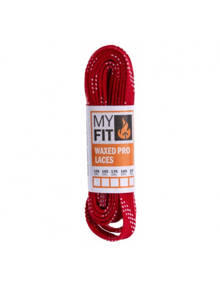 CORDONES ENCERADOS POWERSLIDE ROJOS