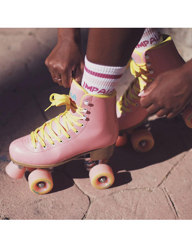 IMPALA PATINES QUADS ROSA / AMARILLO