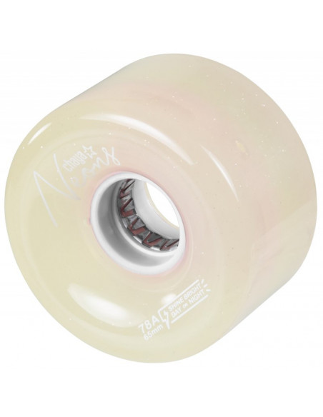 RUEDAS CHAYA QUADS BLANCA LED 65mm*38mm/78a, 4-PACK