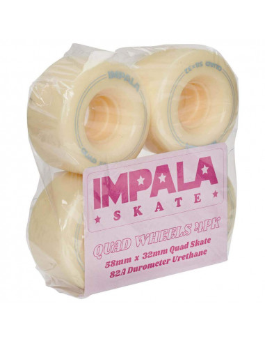 IMPALA RUEDAS QUADS PASTEL AMARILLO 58MM