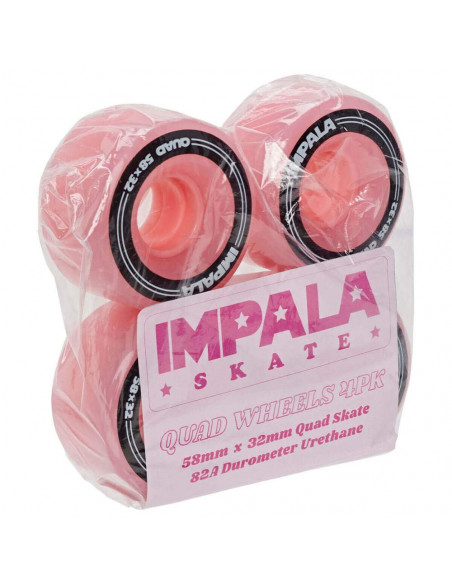 IMPALA RUEDAS QUADS ROSA 58MM