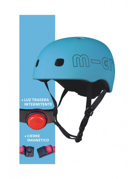 MICRO CASCO AZUL OCEANO