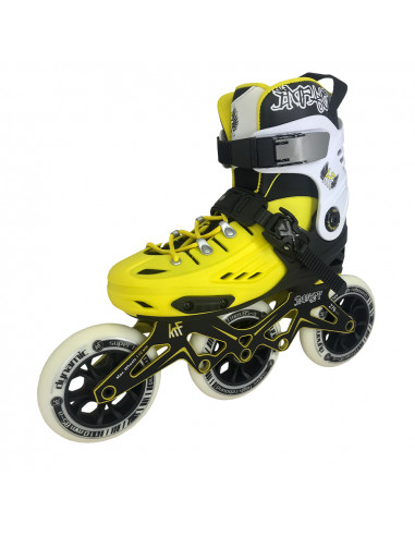 PATÍN KRF FREESKATE IMPACT 3X110 AMARILLO