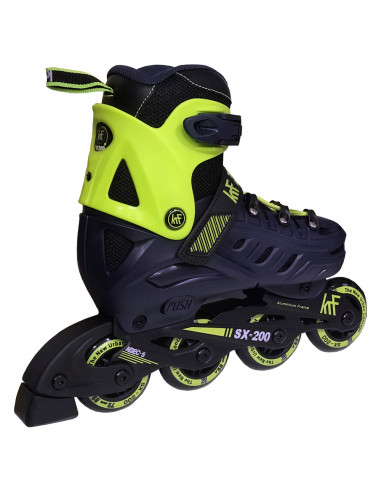 PATÍN KRF FREESKATE SX-200 AZUL/VERDE