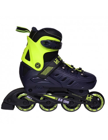PATÍN KRF FREESKATE SX-200 AZUL/VERDE