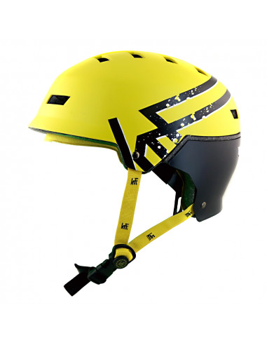 KRF CASCO BROKEN AMARILLO/NEGRO