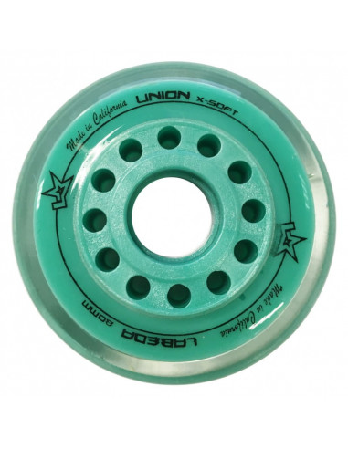 RUEDA LABEDA UNION X-SOFT TURQUESA (PACK 4)