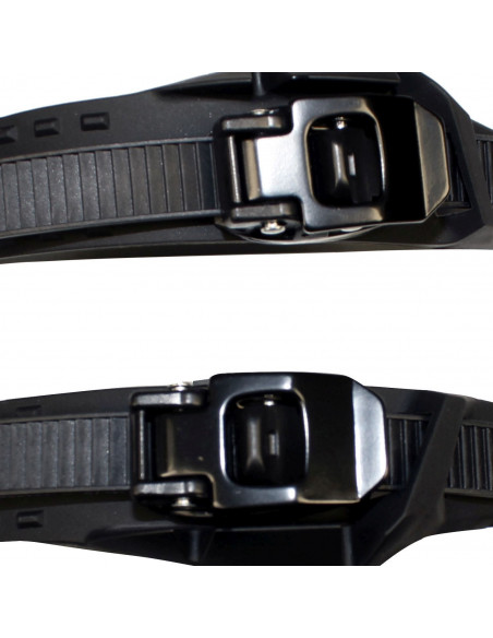 CIERRE 45 TWIST. EDGE (1PAR) NEGRO