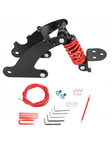 SUSPENSION TRASERA XIAOMI ROJO