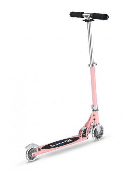 MICRO PATINETE SPRITE ROSA PASTEL LED