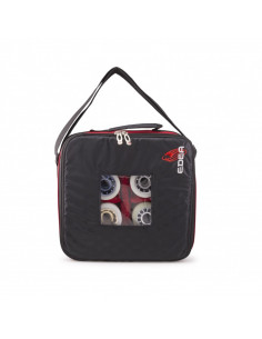 BOLSA EDEA PORTA RUEDAS NEGRA