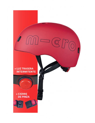 MICRO CASCO ROJO