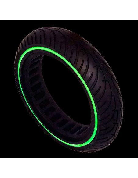 RUEDA MACIZA ULTRALIGERA FLUORESCENTE 8,5X2
