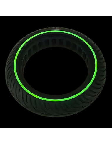 RUEDA MACIZA ULTRALIGERA FLUORESCENTE 8,5X2