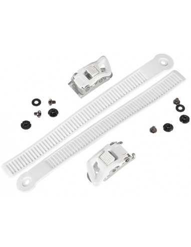 POWERSLIDE SHADOW BUCKLE BLANCO 20CM