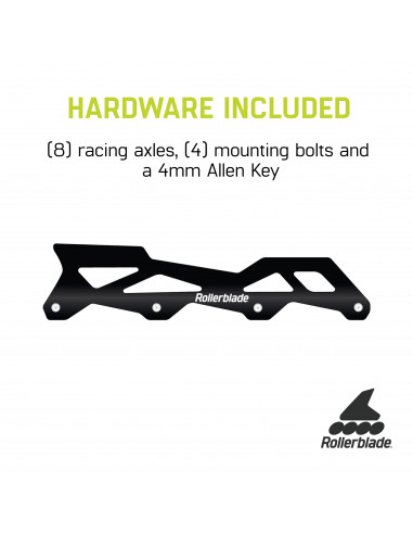 ROLLERBLADE GUIA 243 RB FRAME 4x80 NEGRO