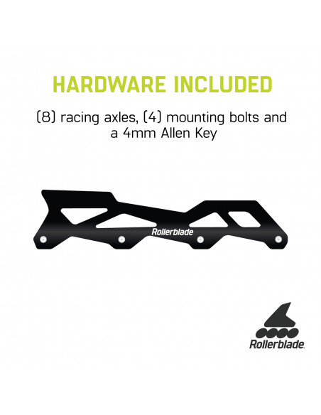 ROLLERBLADE GUIA 243 RB FRAME 4x80 NEGRO