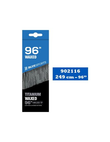 CORDONES ENCERADOS TITANIUM 243CM