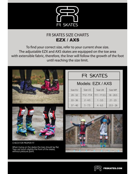 FR SKATE AXS ROSA