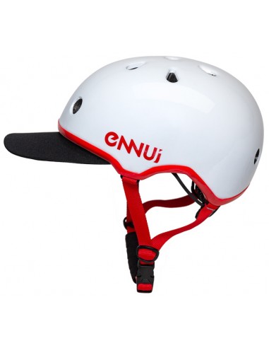 ENNUI CASCO ELITE ROJO BLANCO BRILLO