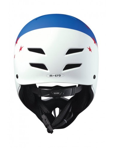 MICRO CASCO RACING INTEGRAL AZUL / BLANCO