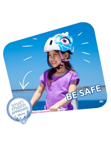 CASCO CRAZY SAFETY JIRAFA AZUL