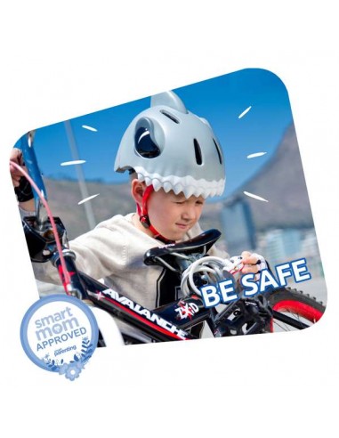 CASCO CRAZY SAFETY TIBURON GRIS