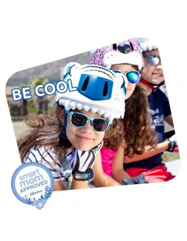 CASCO CRAZY SAFETY TIGRE BLANCO