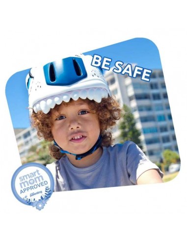 CASCO CRAZY SAFETY TIGRE BLANCO
