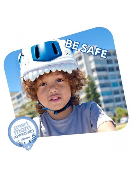 CASCO CRAZY SAFETY TIGRE BLANCO