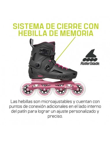 ROLLERBLADE PATINES LIGHTNING 90 W SANGRIA/NEGRO