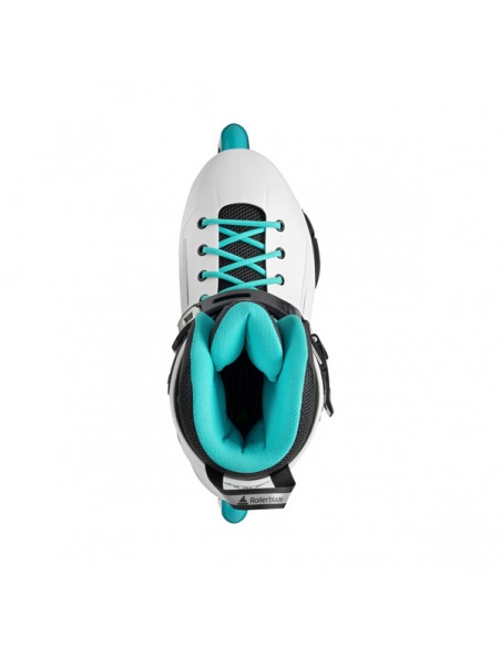 ROLLERBLADE PATINES LIGHTNING 80 W BLANCO/AQUA