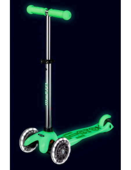 MINI MICRO DELUXE GLOW LED VERDE LIMA