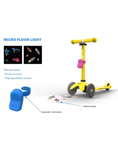 MICRO LUZ LINTERNA - PROYECTOR COHETES