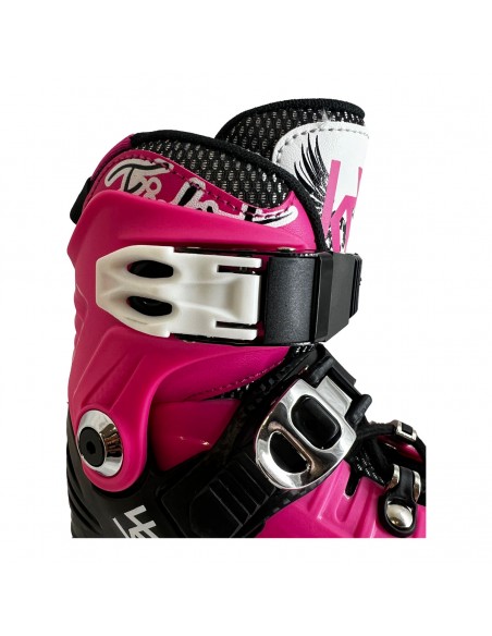 KRF FIRST JUNIOR FREESKATE ROSA / NEGRO