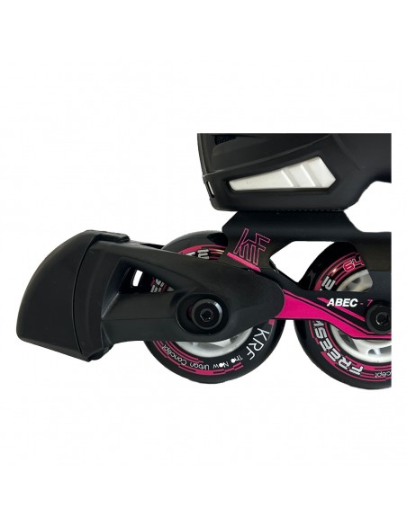 KRF FIRST JUNIOR FREESKATE ROSA / NEGRO