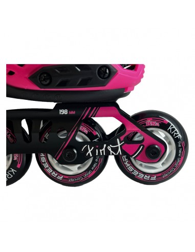 KRF FIRST JUNIOR FREESKATE ROSA / NEGRO