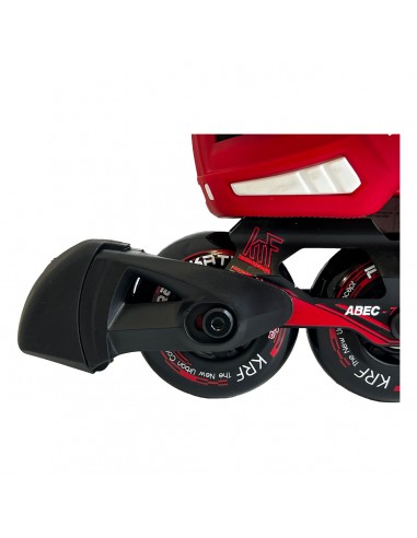KRF FIRST JUNIOR FREESKATE ROJO / NEGRO